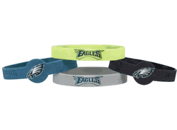 Philadelphia Eagles Bracelets 4 Pack Silicone