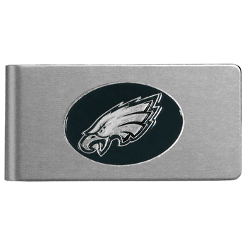 Philadelphia Eagles Brushed Metal Money Clip