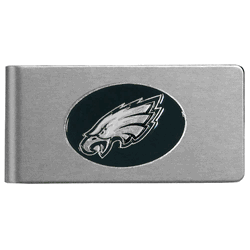 Philadelphia Eagles Brushed Metal Money Clip