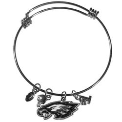 Philadelphia Eagles Charm Bangle Bracelet