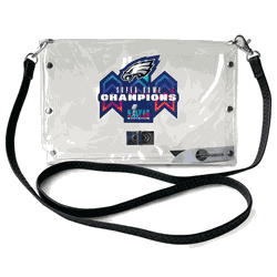 Philadelphia Eagles Clear Envelope Purse