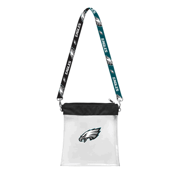 Philadelphia Eagles Clear Pattern Strap Bag