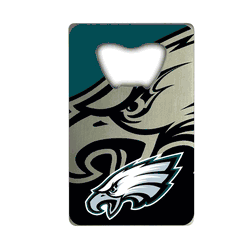 Philadelphia Eagles Credit Card Style Bottle Opener - 2 x 3.25