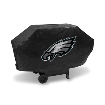 Philadelphia Eagles Black Deluxe Grill Cover