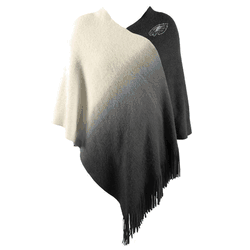 Philadelphia Eagles Dip Dye Poncho Black