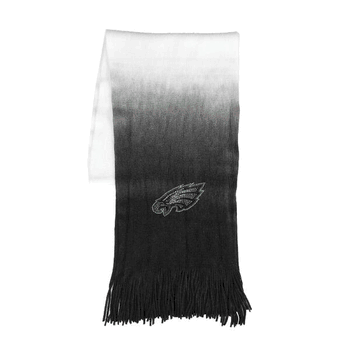 Philadelphia Eagles Dip Dye Scarf Black