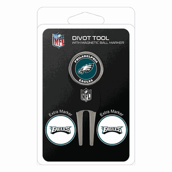 Philadelphia Eagles Divot Tool Pack - Signature tool w/ 3 markers