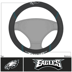Philadelphia Eagles Eagles Embroidered Steering Wheel Cover