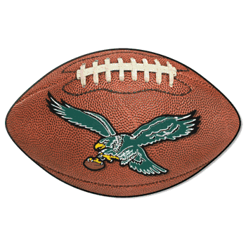 Philadelphia Eagles Football Rug - 20.5in. x 32.5in., NFL Vintage