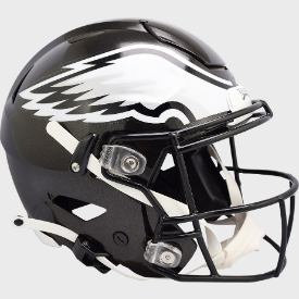 Philadelphia Eagles FulL Size Authentic SpeedFlex Football Helmet 2022 Alternate On-Field