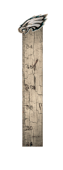 Philadelphia Eagles Growth Chart Sign 6x36