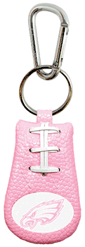 Philadelphia Eagles Keychain Pink Football CO