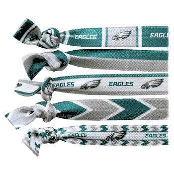 Philadelphia Eagles Knotted Hair Tie