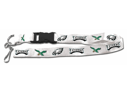 Philadelphia Eagles Lanyard - Breakaway with Key Ring - Retro Style
