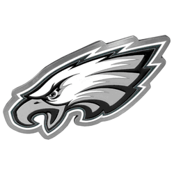 Philadelphia Eagles Large Hitch Cover Class II and Class III Metal Plugs