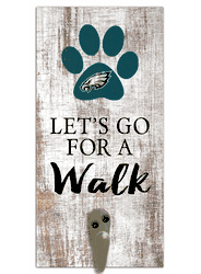 Philadelphia Eagles Leash Holder 6x12 Sign