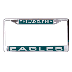 Philadelphia Eagles License Plate Frame - Inlaid