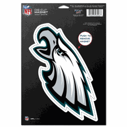 Philadelphia Eagles Magnet - 6.5 in x 9 in - Die-Cut - Logo
