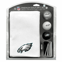 Philadelphia Eagles Microfiber Towel Gift Set - 16 x 40 (White)