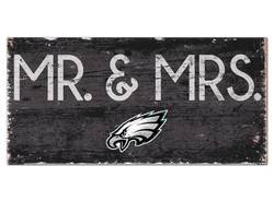 Philadelphia Eagles Mr & Mrs Sign