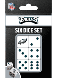 Philadelphia Eagles NFL Dice Set