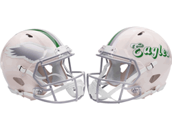Philadelphia Eagles NFL Full Size Authentic Speed Football Helmet RETRO