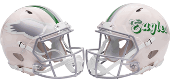 Philadelphia Eagles NFL Full Size Authentic Speed Football Helmet RETRO