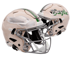 Philadelphia Eagles NFL Full Size SPEEDFLEX Authentic Speed Football Helmet RETRO