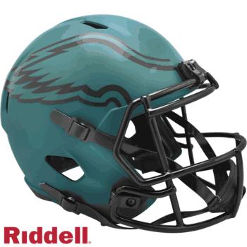 Philadelphia Eagles NFL Helmet Riddell Replica Full Size Speed Style Rave Alternate RAVE