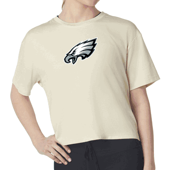 Philadelphia Eagles NFL Kadi Turnout Tee Bone Small