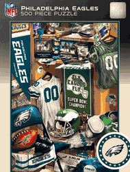 Philadelphia Eagles NFL Locker Room 500pc Puzzle