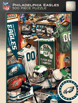 Philadelphia Eagles NFL Locker Room 500pc Puzzle