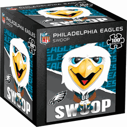 Philadelphia Eagles NFL Mascot 100 Piece Square Puzzle