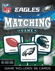 Philadelphia Eagles NFL Matching Game