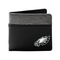 Philadelphia Eagles Pebble BiFold Wallet BLCK