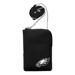Philadelphia Eagles Pebble Smart Purse Black