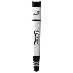 Philadelphia Eagles Putter Grip (White with colored stripes)