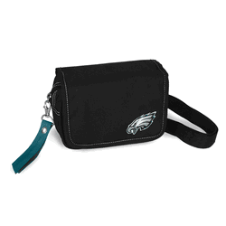 Philadelphia Eagles Ribbon Waist Pack Purse Teal