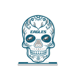 Philadelphia Eagles Standee, Skull