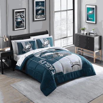 Philadelphia Eagles Status Bed In A Bag Full