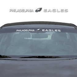 Philadelphia Eagles Sun Stripe Windshield Decal 3.25 in. x 34 in.