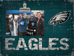 Philadelphia Eagles Team Name Clip Frame