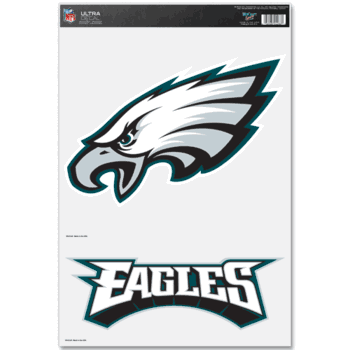 Philadelphia Eagles Ultra Decal 11in x 17in Logo