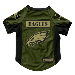 Philadelphia Eagles Valor Pet Stretch Jersey - Large