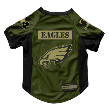 Philadelphia Eagles Valor Pet Stretch Jersey - Medium