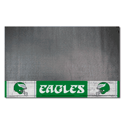 Philadelphia Eagles Vinyl Grill Mat - 26in. x 42in. - Retro Collection
