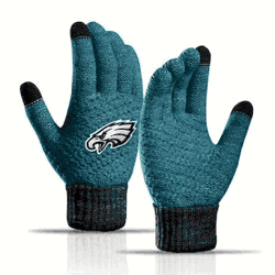 Philadelphia Eagles Waffle Knit Glove
