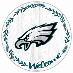 Philadelphia Eagles Welcome 12in Circle