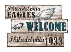 Philadelphia Eagles Welcome 3 Plank