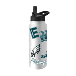 Philadelphia Eagles White 34oz Dream Weave Quencher Bottle